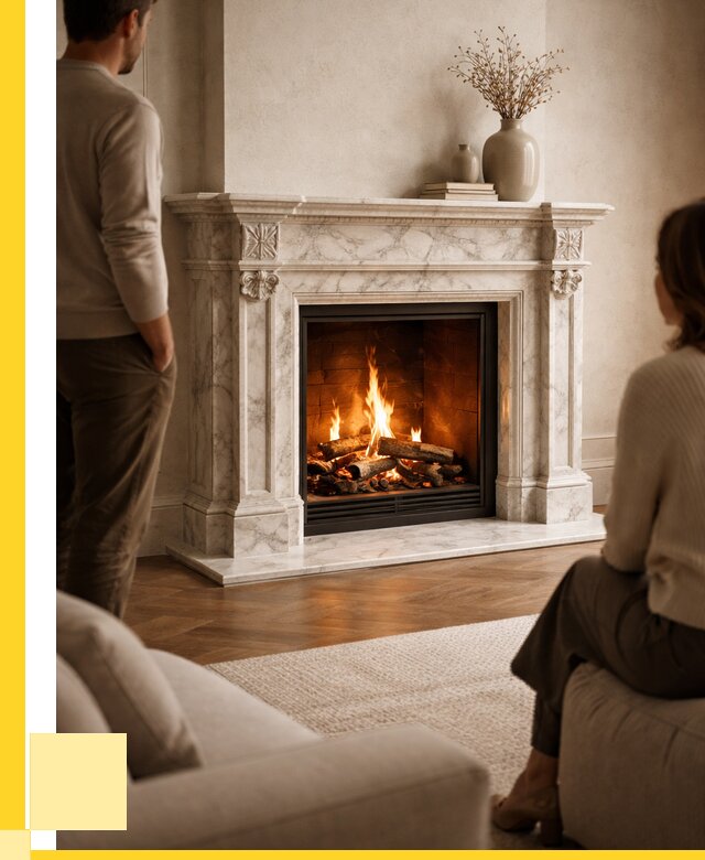 Мраморные камины под ключ в Кушве от 256625 р. | ЭриданКшв