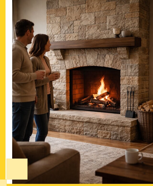 Каменные камины на заказ в Кушве от 184770 р. | ЭриданКшв