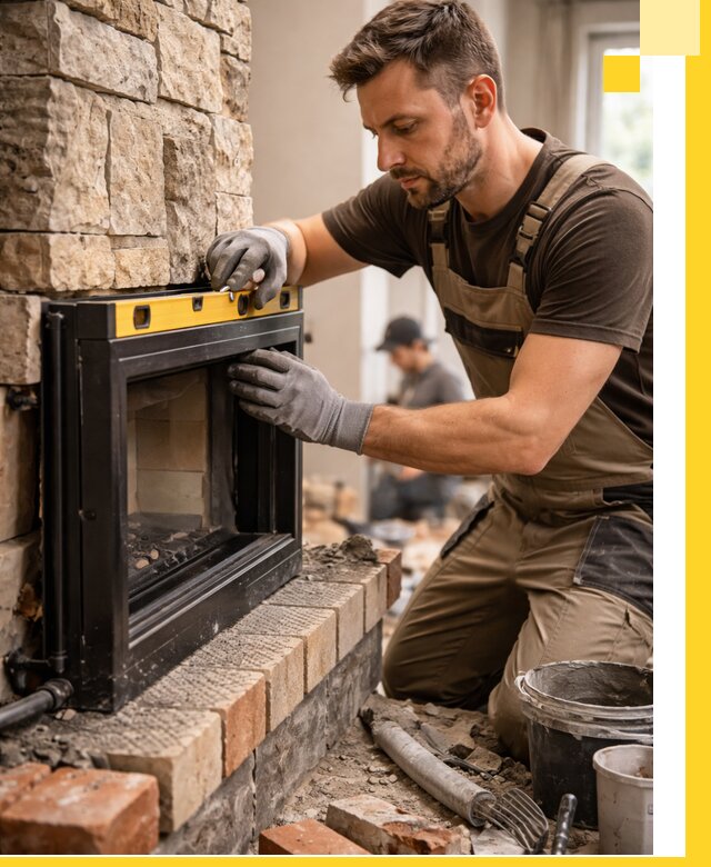 Дровяные камины под ключ в Кушве: монтаж, обустройство