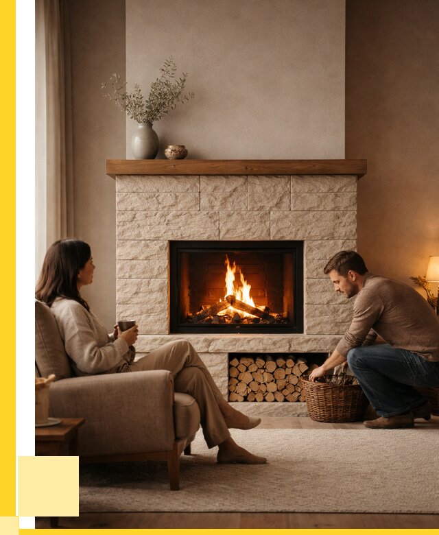 Камины для дома в Кушве под ключ от 153975 р. | ЭриданКшв