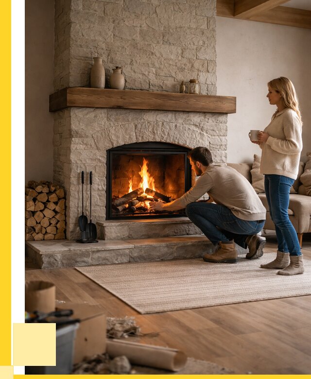 Камины для загородного дома в Кушве от 359275 р., ЭриданКшв