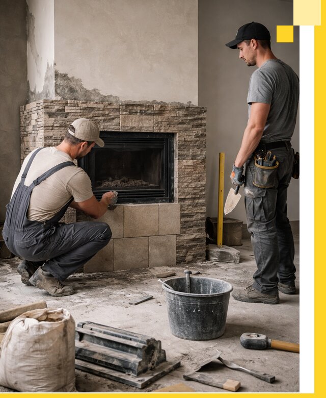 Камины под ключ в Кушве: проект, изготовление и монтаж