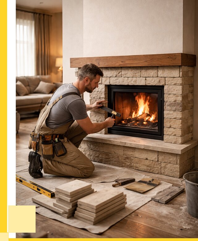 Строительство каминов в Кушве от 153975 р., ЭриданКшв - под ключ