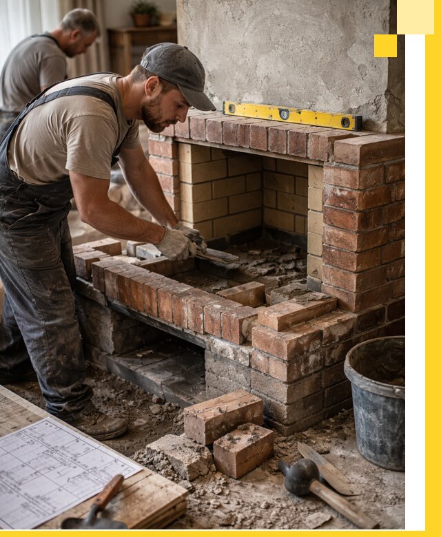 Изготовление и установка каминопечей под ключ в Кушве