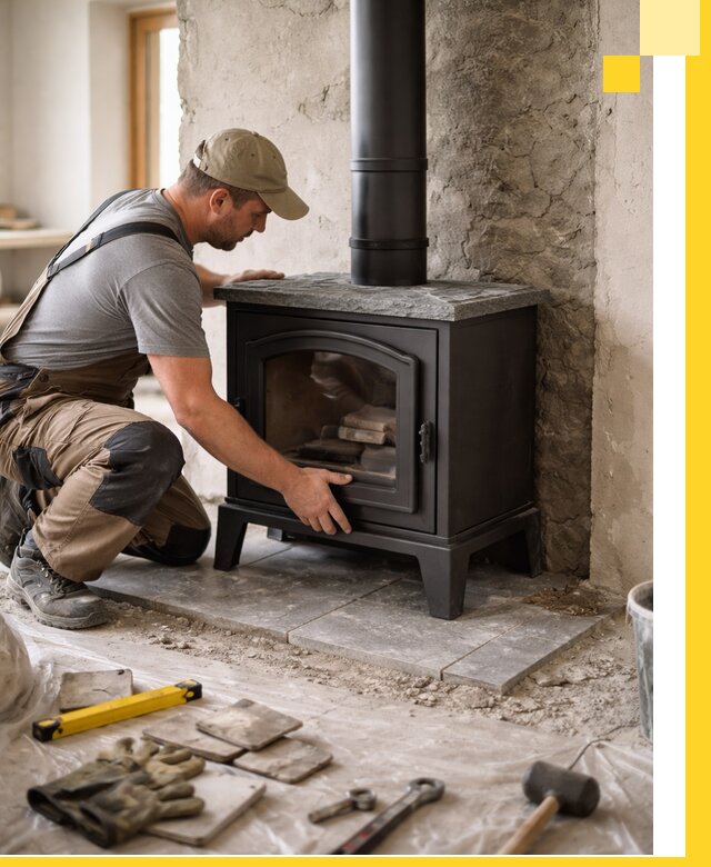 Профессиональный монтаж печей и каминов в Кушве под ключ