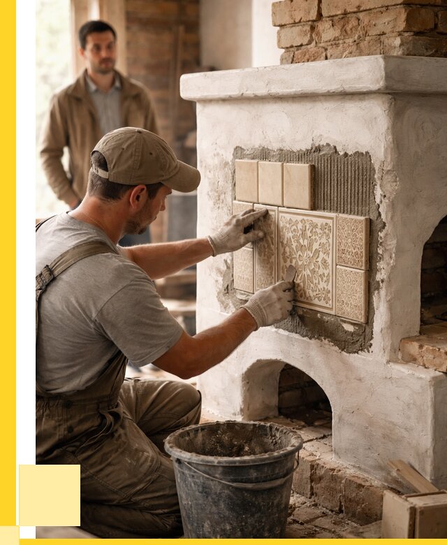 Отделка печей и банных печей в Кушве от 35928 р. | ЭриданКшв