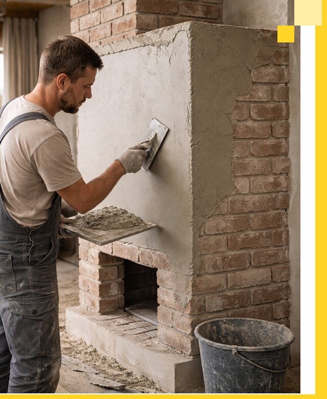 Отделка печей и облицовка каминов в Кушве под ключ