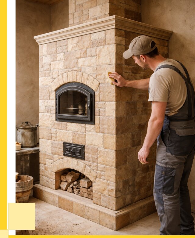 Облицовка печей в Кушве от 4619 р. под ключ | ЭриданКшв