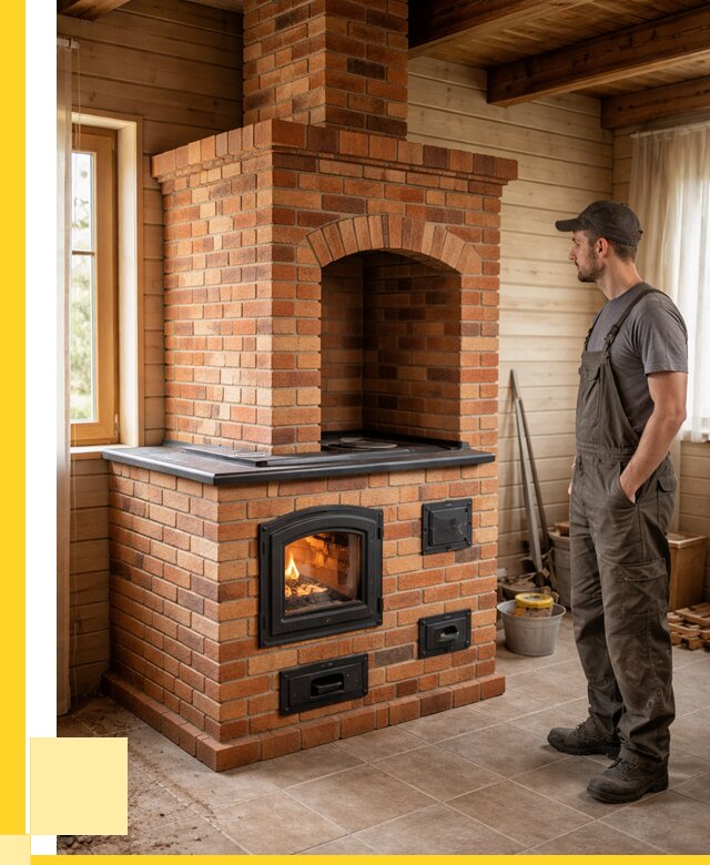 Кирпичные печи в Кушве: купить от 153975 р. | ЭриданКшв