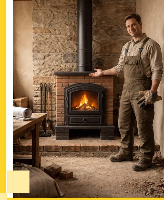 Печи отопительные из кирпича в Кушве от 82120 р., ЭриданКшв