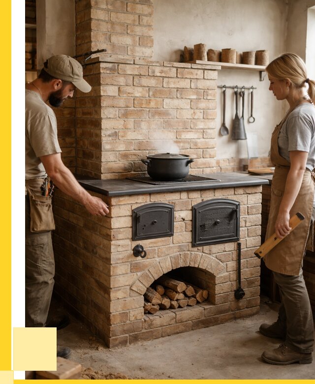 Варочно отопительные печи в Кушве от 92385 р. | ЭриданКшв