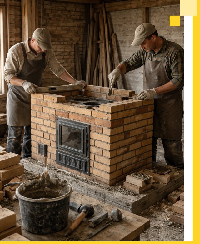 Изготовление и установка варочных печей под ключ в Кушве