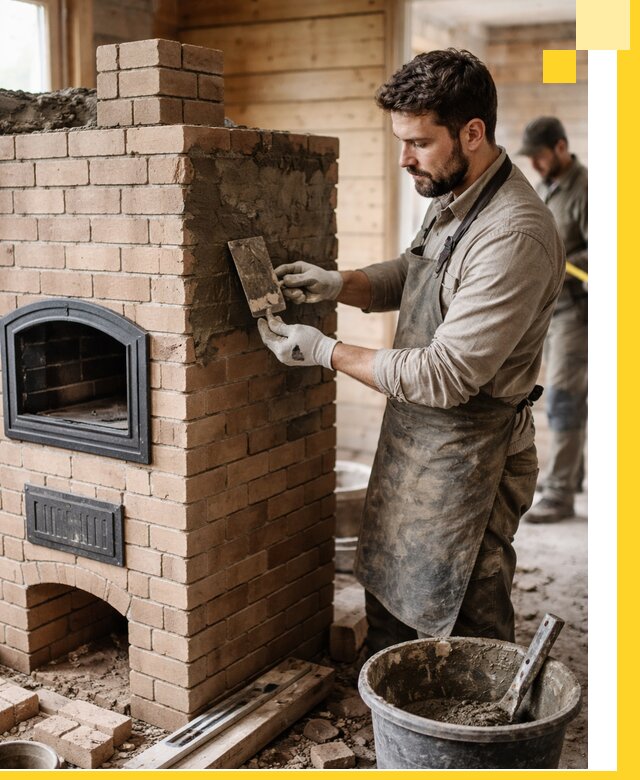 Изготовление и установка печей-шведок под ключ в Кушве