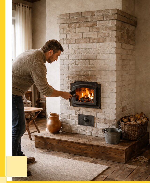 Печь голландка из кирпича в Кушве от 87253 р. | ЭриданКшв