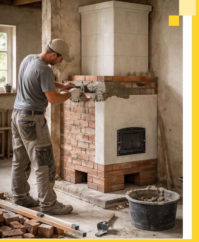 Изготовление и установка печей-голландок под ключ в Кушве