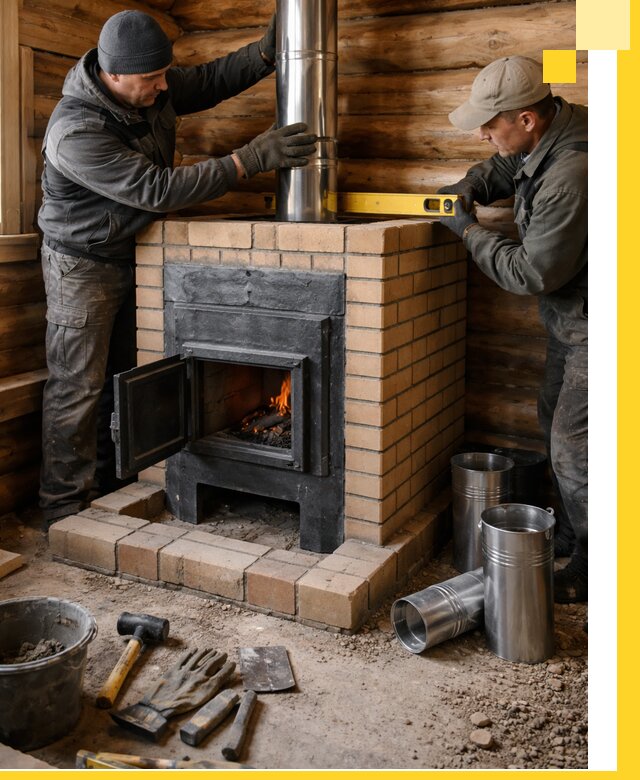 Проектирование, изготовление и установка банных печей в Кушве