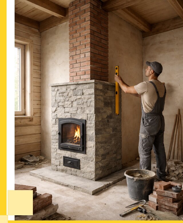 Печи и дымоходы под ключ в Кушве от 46193 р., ЭриданКшв