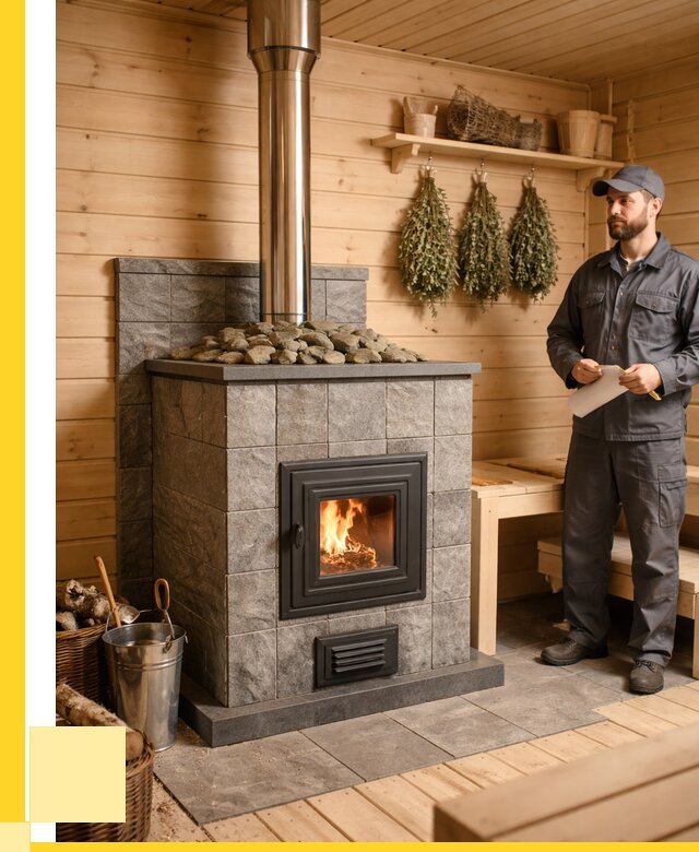 Печи для бани под ключ в Кушве от 123180 р. | ЭриданКшв