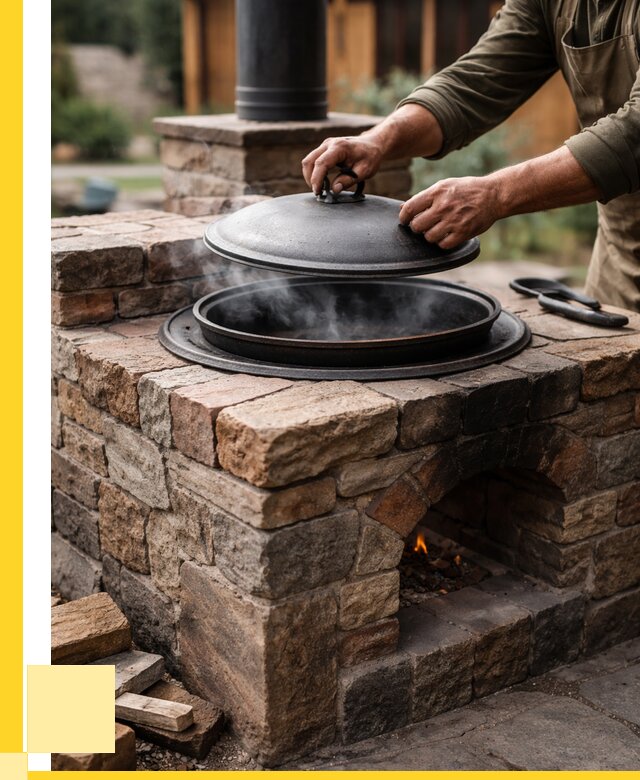 Печи для казана в Кушве по цене от 18477 р. | ЭриданКшв