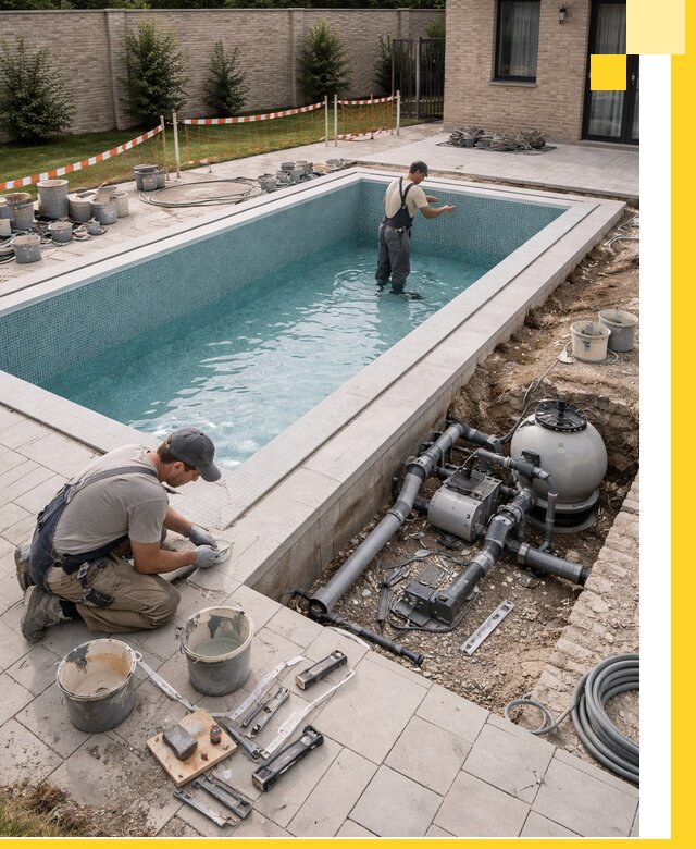 Строительство бассейнов под ключ в Кушве: проекты и монтаж