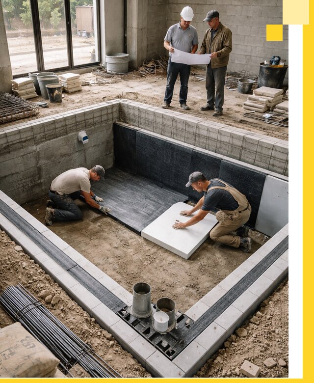 Проекты частных и общественных бассейнов под ключ в Кушве