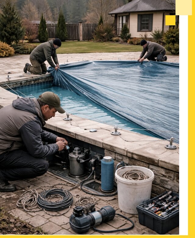 Консервация бассейнов в Кушве: подготовка к длительному хранению