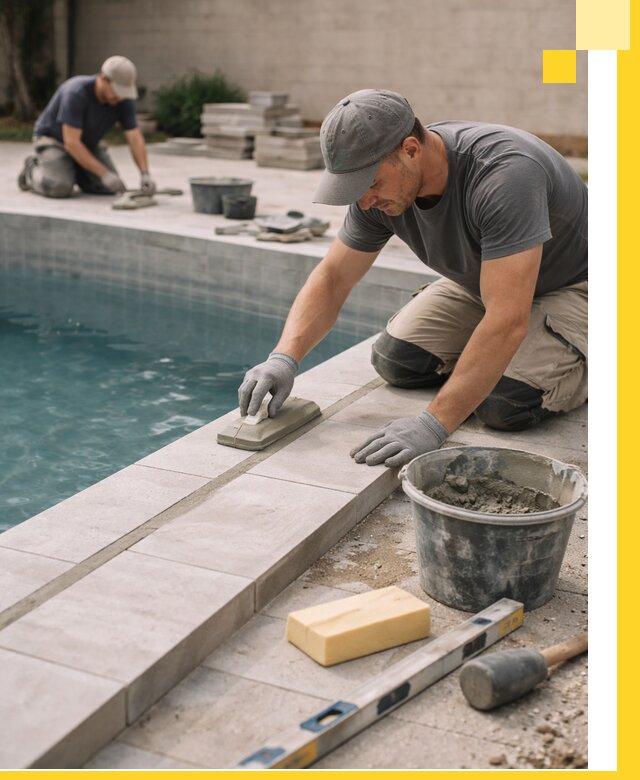 Отделка бассейнов в Кушве: декоративная отделка и гидроизоляция