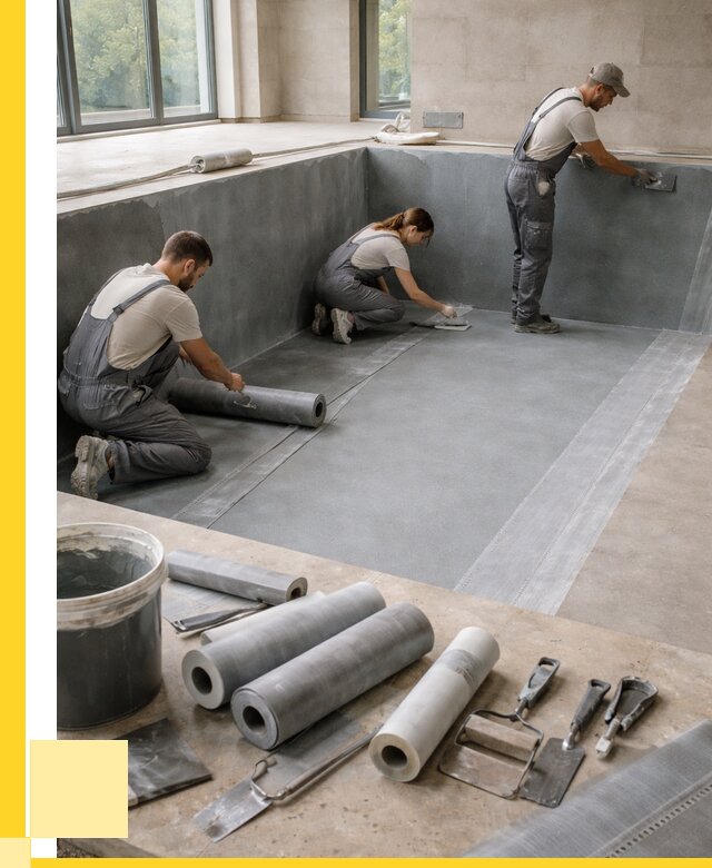 Гидроизоляция бассейнов в Кушве от 2053 р., ЭриданКшв