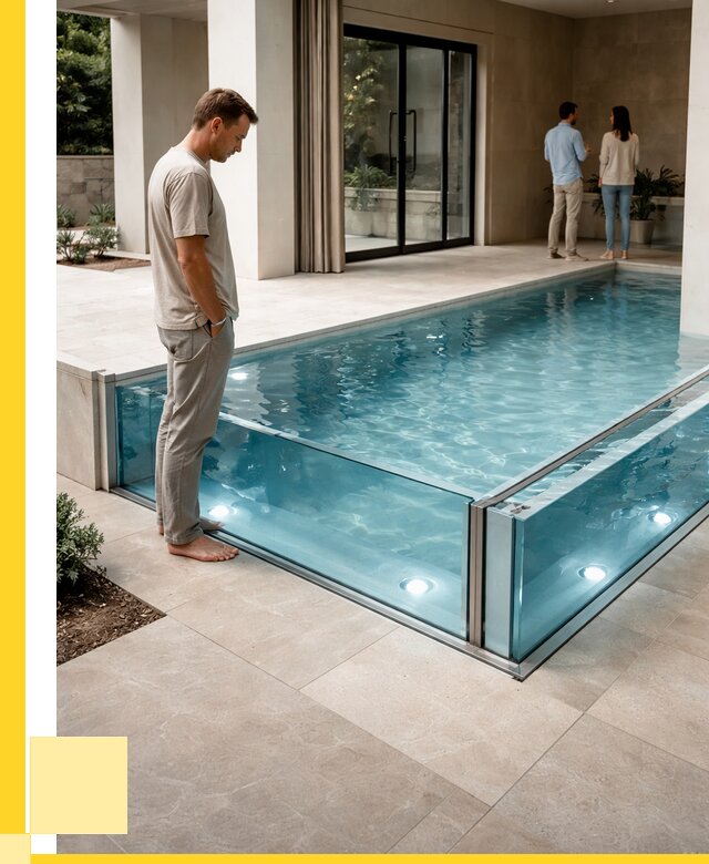 Стеклянные бассейны в Кушве от 1231800 р. | ЭриданКшв — мозаика