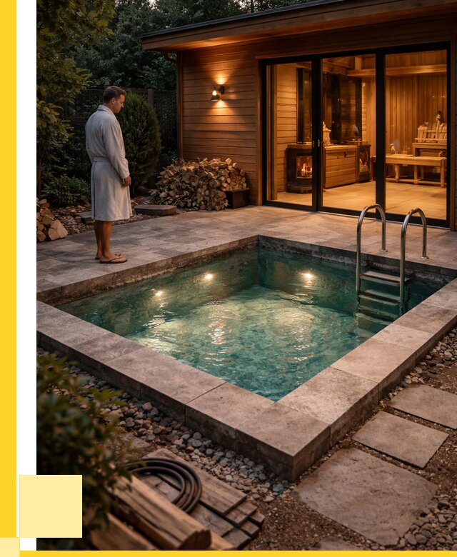 Бани с бассейном под ключ в Кушве от 97518 р. | ЭриданКшв