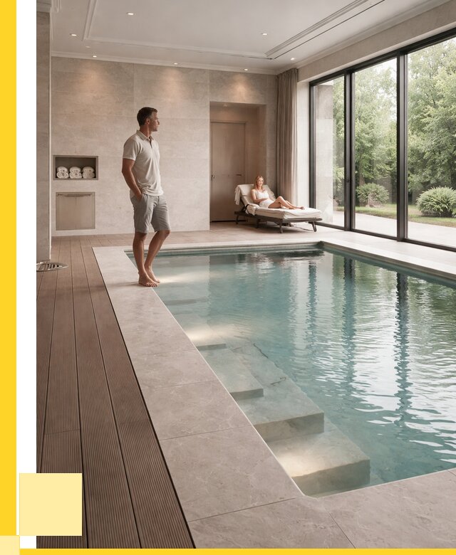 Бассейны в коттедже под ключ в Кушве от 1231800 р. | ЭриданКшв