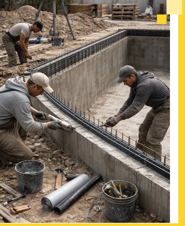 Качественный монтаж чаши бассейна в Кушве под ключ с гарантией