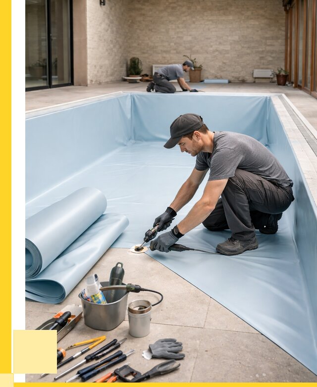 Пленка ПВХ для бассейнов в Кушве от 2566 р. | ЭриданКшв