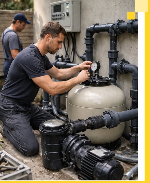 Поставка и монтаж фильтровального оборудования для бассейнов в Кушве