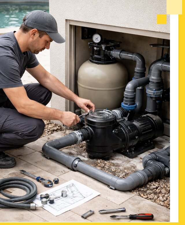 Поставка, монтаж и сервис насосов для бассейнов в Кушве