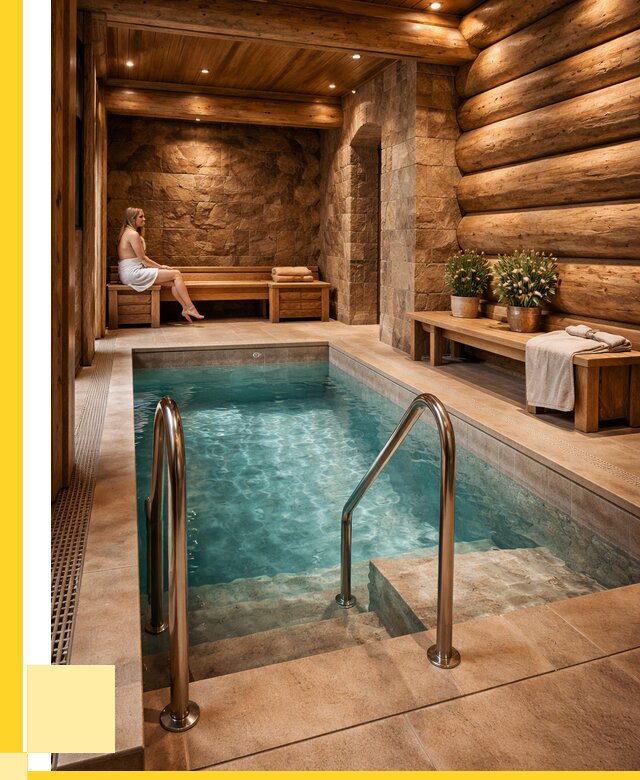 Аренда бани с бассейном в Кушве от 1539750 р. | ЭриданКшв