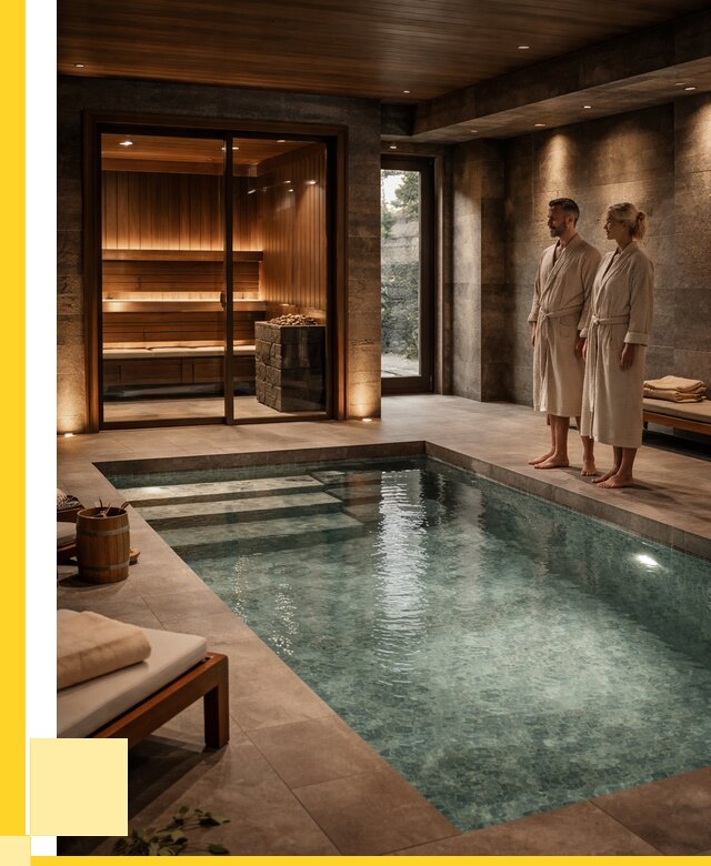 Сауна с большим бассейном в Кушве от 1231800 р. ЭриданКшв