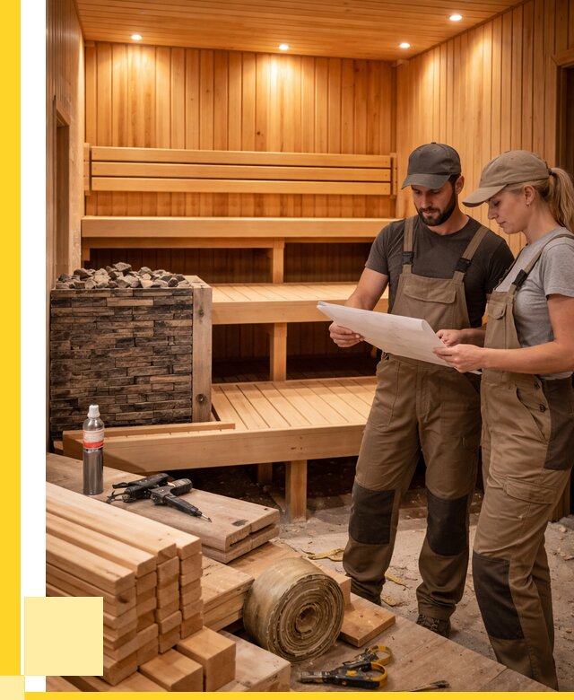 Строительство саун в Кушве под ключ от 256625 р., ЭриданКшв