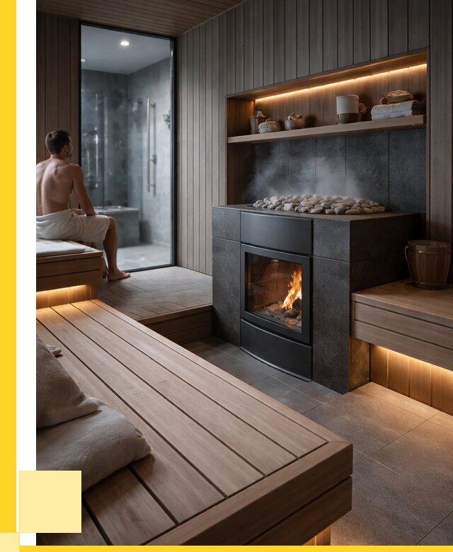 Проект сауны в частном доме в Кушве от 35928 р. | ЭриданКшв