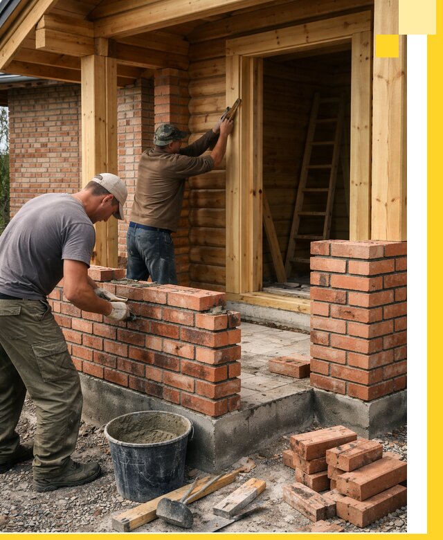 Строительство кирпичных бань под ключ в Кушве с гарантией качества