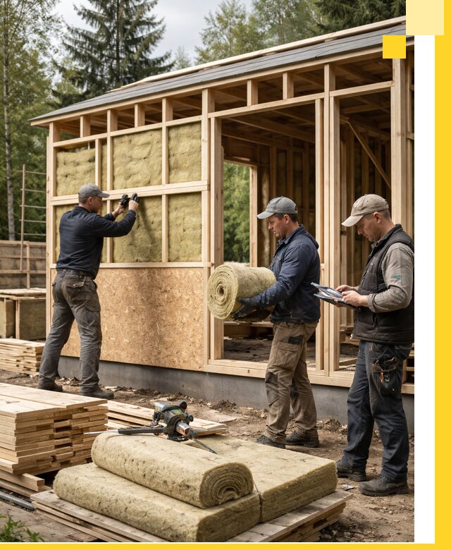 Проектирование и строительство каркасных бань в Кушве под ключ