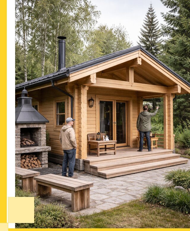 Деревянные бани под ключ в Кушве от 461925 р. | ЭриданКшв