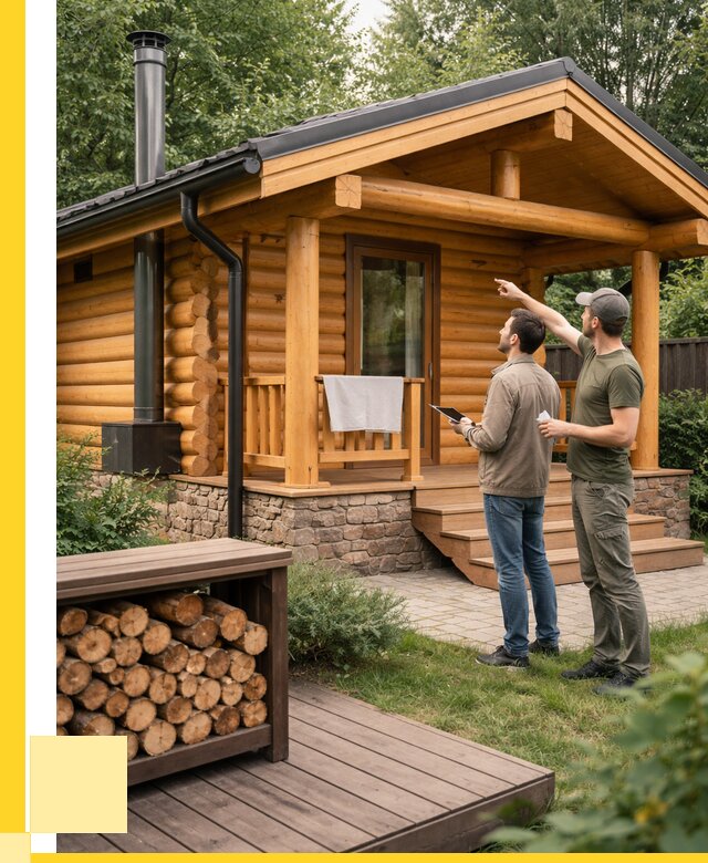 Бани для дачи под ключ в Кушве от 256625 р. | ЭриданКшв