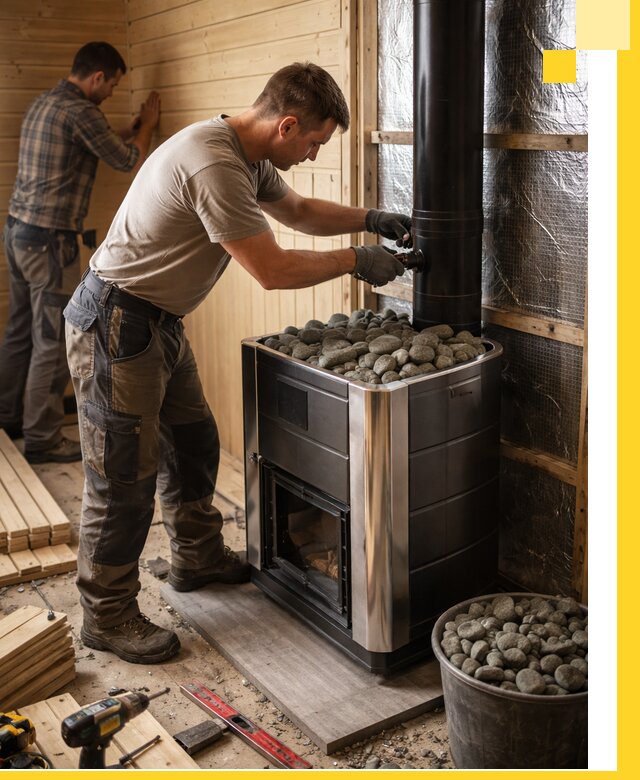 Проектирование и строительство парилок для бани в Кушве под ключ