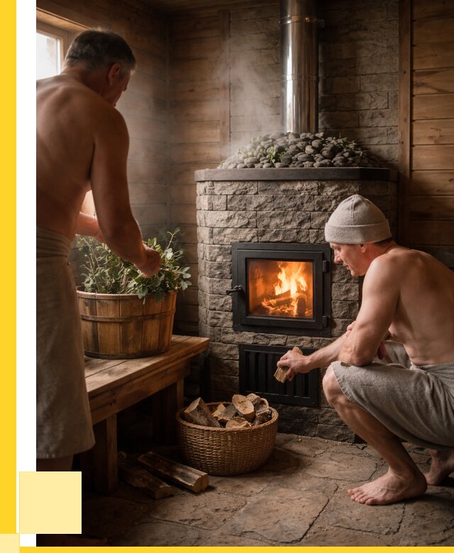 Банные печи под ключ в Кушве от 46193 р. | ЭриданКшв кирпичная