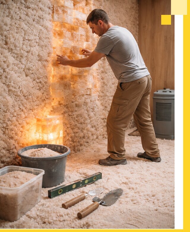 Проектирование и монтаж соляных комнат в Кушве под ключ