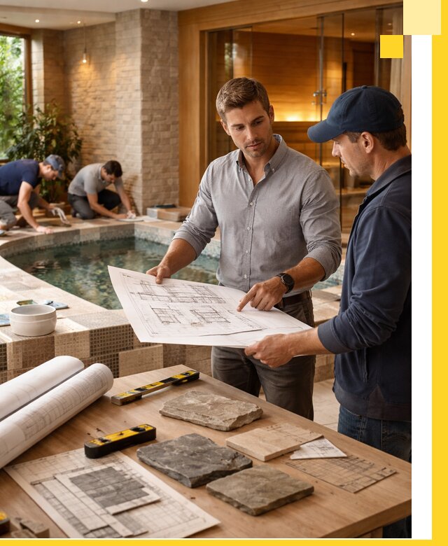 Проектирование SPA зон под ключ в Кушве с инженерией